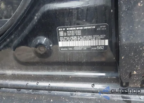 2014 Mitsubishi Lancer Gt z USA, uszkodzony, nr VIN JA32U8FW3EU022533